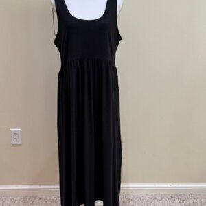 Vera Wang Black Maxi Dress Size XL